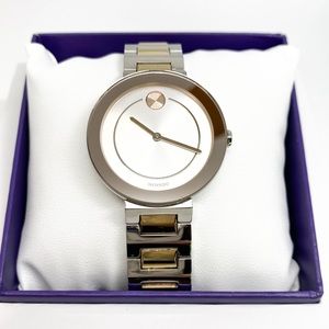 Two-toned Movado Bold watch in very good condition